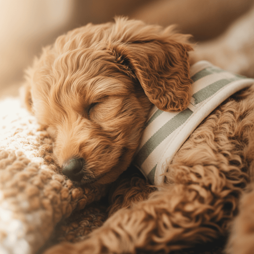 Bella the apricot Teacup Poodle puppy